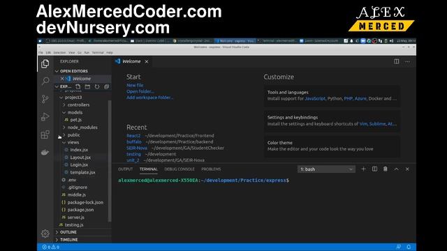 AM Coder - Docker 101 - (Run Images, Build Images, Map Ports, more) смотреть онлайн