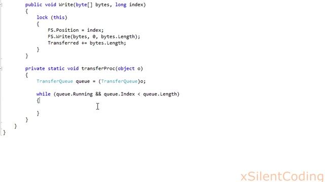 C# Socket File Transfer [1] - Transfer Client and Transfer Queue (3-5) смотреть онлайн