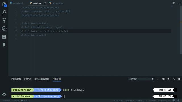 Python Input Output смотреть онлайн
