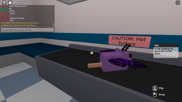 ROBLOX Cook Burgers BIGGEST Burger (FUNNY MOMENTS) #2 смотреть онлайн