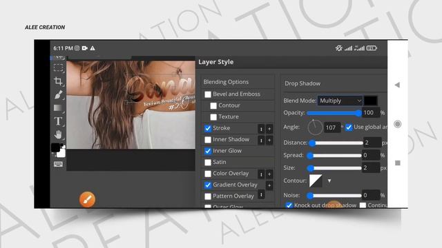 How to make Glass Font in Photopea | How to make ASL file in Photopea | Photopea Tips and Tricks. смотреть онлайн