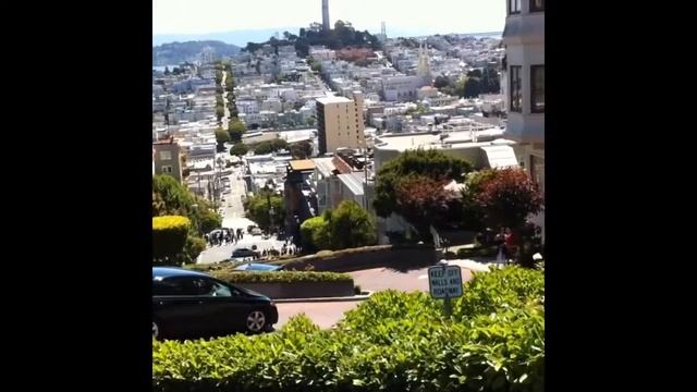 Ломбард стрит в Сан Франциско смотреть онлайн