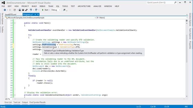 XmlDocument - конструктор смотреть онлайн