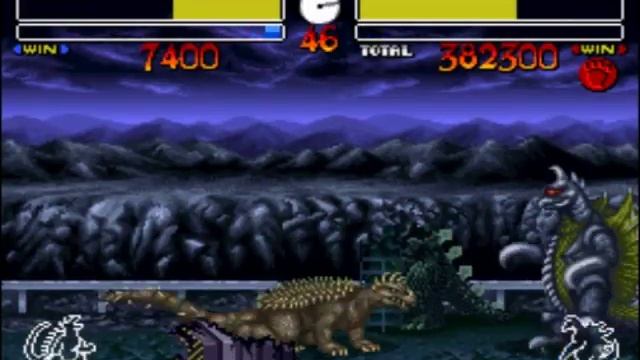 Godzilla:Kaiju Daikessen-Playthrough with Anguirus смотреть онлайн