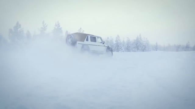 Дрифт Maybach G650 Landaulet Mercedes-Benz