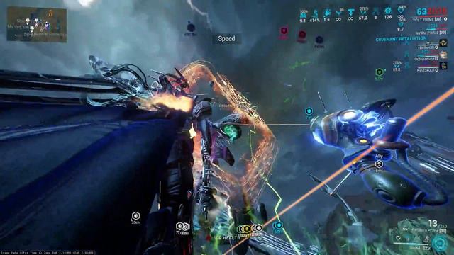 Arca Plasmor Eidolon Showcase (Warframe, Eidolon Hunting, DPS Volt POV) смотреть онлайн