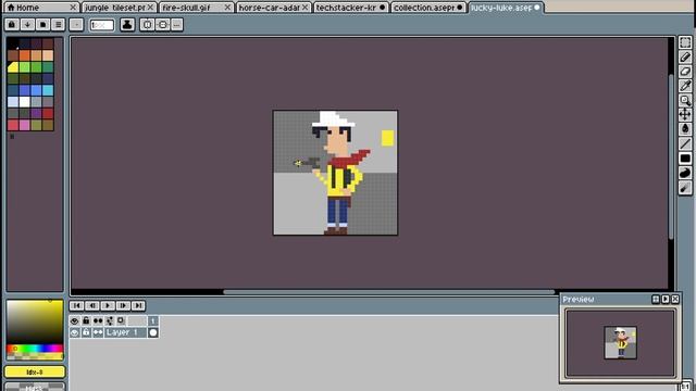 How to Flip Sprites Horizontally or Vertically in Aseprite смотреть онлайн