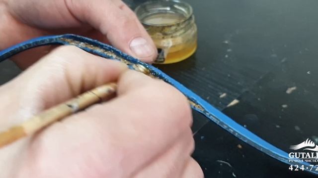 Сумка Furlа. Реставрация. смотреть онлайн