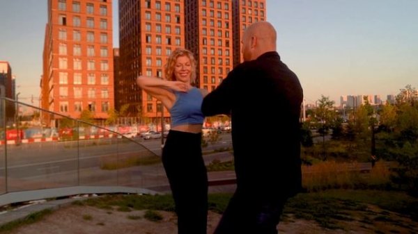 Ирина Авдеева (Лисичка) и Борис Боренко. Modern Swing/West Coast Swing. ЛисоБорье.