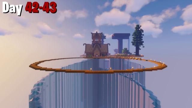 We Survived 100 Days on DUO ONE BLOCK in Minecraft смотреть онлайн