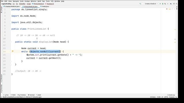 #2: How to Print Elements of Singly Linked List - Java [ WeTechie ] смотреть онлайн