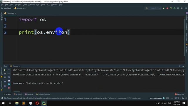 How to access environment variables in Python смотреть онлайн