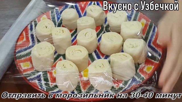 САМСА ВКУСНАЯ ХРУСТЯЩАЯ МНОГОСЛОЙНАЯ!!! НИКТО НЕ ОТКАЖЕТСЯ,ПОКОРИТ СРАЗУ! ГОТОВИМ С УЗБЕЧКОЙ. смотреть онлайн