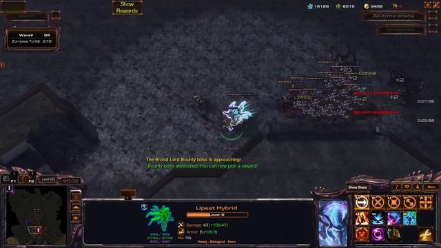 The Unimaginable Power of The Advanced Hybrid! Zombie World Unity Test Starcraft 2 custom games смотреть онлайн