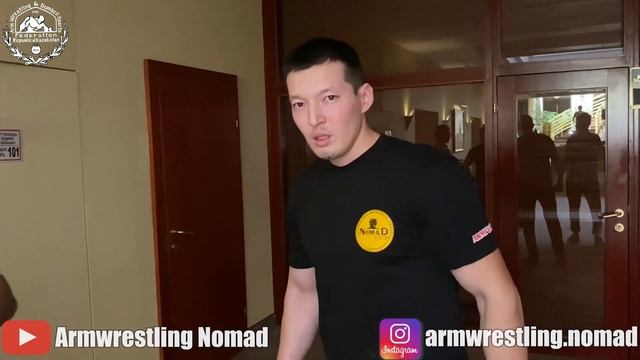 ALIZHAN MURATOV VS NURIK KING ( RIGHT HAND ARM BATTLE ) смотреть онлайн