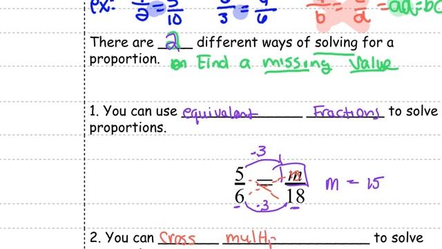 6.1.2 #3 solving proportions смотреть онлайн