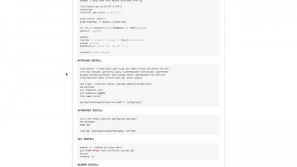 Hyprland | Обзор, установка и настройка