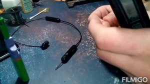 Ремонт беспроводных наушников(sony)