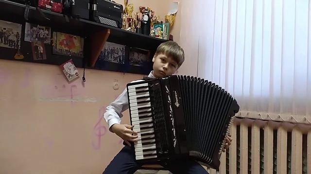 Назаров Кирилл 10 лет, г. Ярославль: И. Г. Бутштедт "Менуэт", Е. Дербенко " Эстрадный вальс". смотреть онлайн