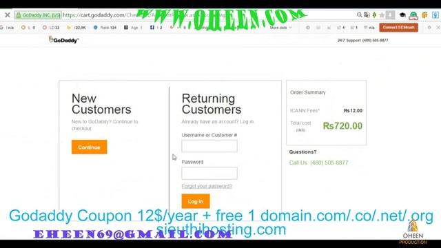 Godaddy coupon Wordpress hosting package just 12 years - Part 001 смотреть онлайн