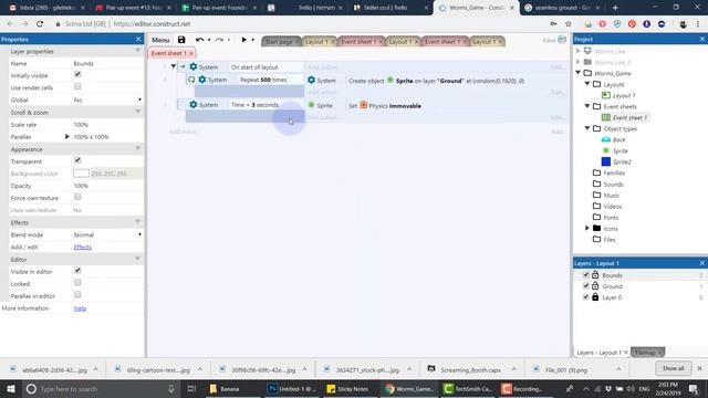 איך עושים אדמה שאפשר להרוס בקונסטרקט 3 - Construct 3 смотреть онлайн