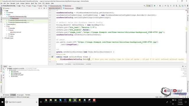 Android Studio Tutorial - Real time update your app resources with Remote Config смотреть онлайн