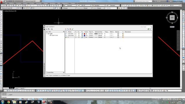 Corso di AutoCAD - 2 - I Layer смотреть онлайн