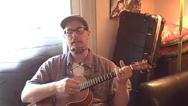 One Way Ticket to the Sky - Country Gospel Hymn on Baritone Ukulele смотреть онлайн