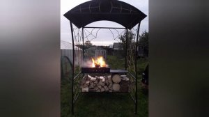 Мангальная зона на даче