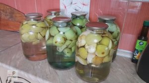 Компот из яблок на зиму