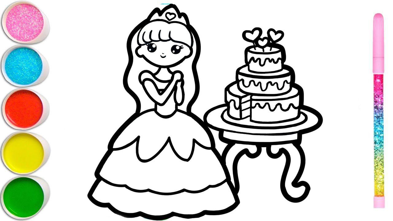 How to draw a princess, a house, mickey mouse, a bathroom, a cat, a bicycle| Drawing Tutorial Art смотреть онлайн