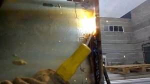 Сварка вертикальных швов УОНИ