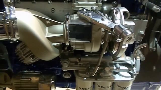 Современный грузовой дизель Volvo D13C смотреть онлайн