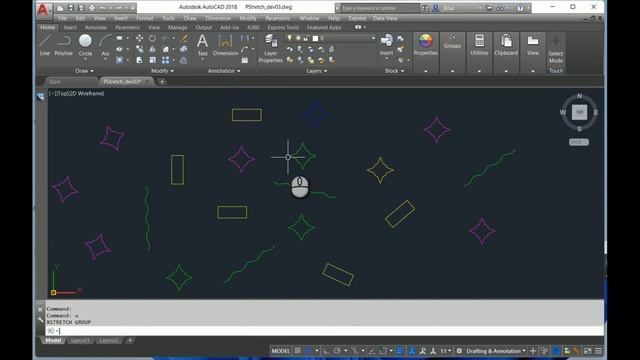 eXcellent Stretch /AutoCAD смотреть онлайн