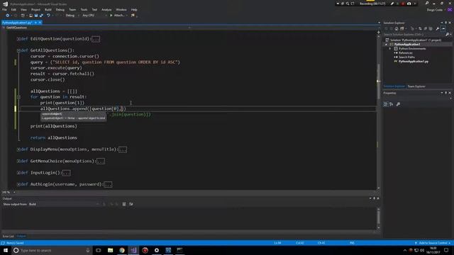 Python MySQL Database Tutorial - Removing Existing Questions on the Database смотреть онлайн
