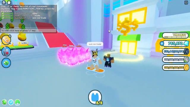 TRADING MY 10 DM GALAXY FOX FOR GEMS!!