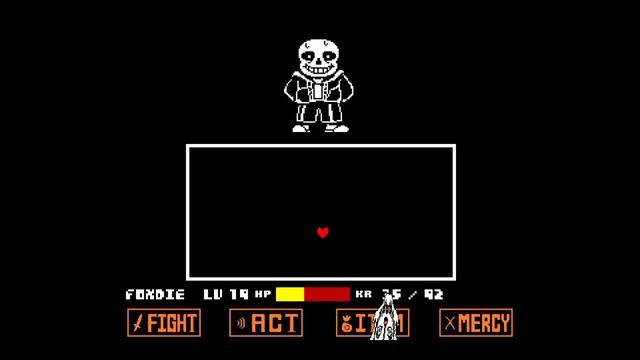 Undertale:True Genocide Run Sans Fight смотреть онлайн