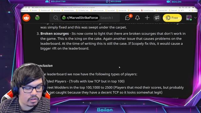 IMPOSSIBLE TO FIX! Scourge Event Leaderboard Integrity COMPLETE TRASH! MARVEL Strike Force смотреть онлайн