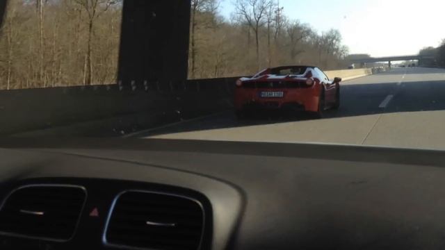 Golf 6R HGP 3.6 Biturbo Vs. Ferrari 458 Spider