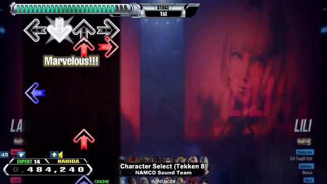 Stepmania 5/SM5 - Character Select (Tekken 8) / NAMCO Sound Team смотреть онлайн