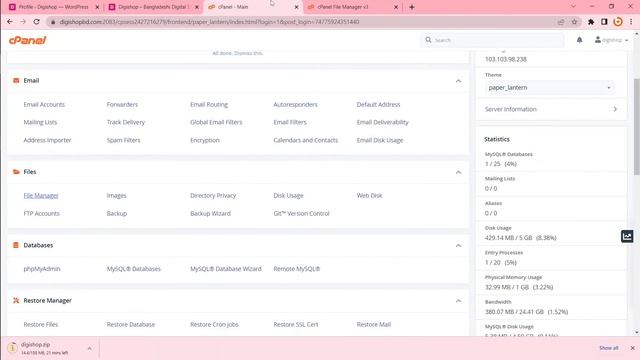 How to Take Backup WordPress Website Manually from cPanel 〣 WordPress Tutorial 〣 WPBravo смотреть онлайн