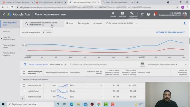 [Planejador de Palavra Chave do Google - Tutorial] Aprenda a Descubrir as melhores Palavras Chaves смотреть онлайн