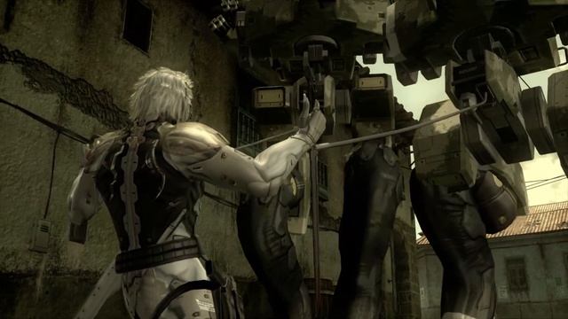 Metal Gear Solid 4 | Raiden vs Gekko Battle 4K UHD | смотреть онлайн