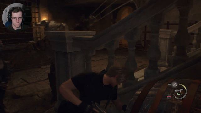 Resident Evil 4 Remake. Серия № 14. ОДИН...ДВА...ТРИ - ЛЕОН УМРИ! #residentevil4 #assmprogames смотреть онлайн