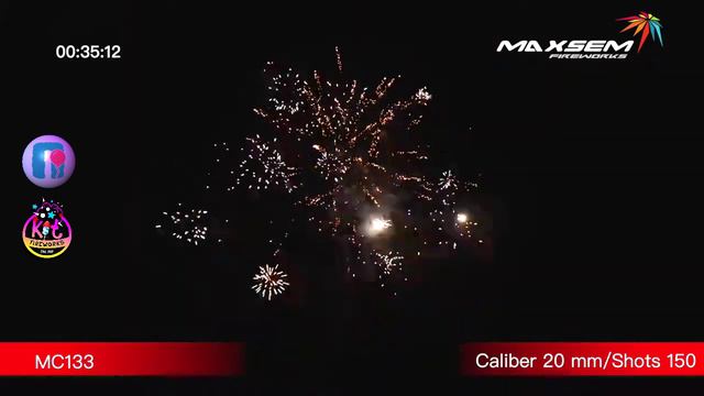 Фейерверк (салют) RAY OF LIGHT 150 залпов MC133 Maxsem