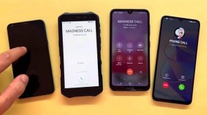 MADNESS Incoming Call & Outgoing Call Neffos X20Pro vs LG Q6+ vs Honor x7a vs OUKITEL WP12
