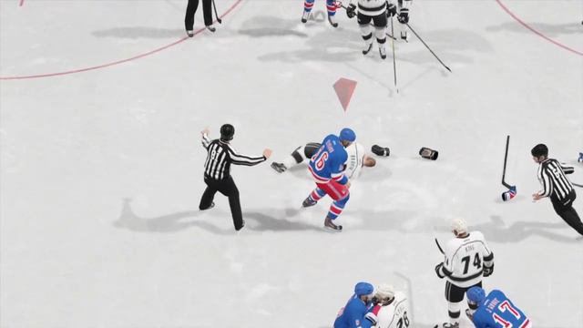 NHL 15 New-York Rangers LA Kings смотреть онлайн