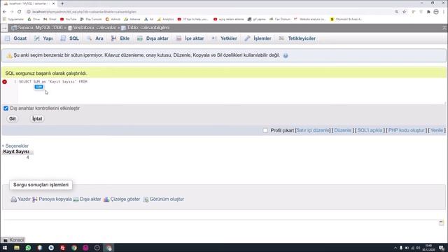 5- MySql LIMIT - MIN - MAX - SUM - AVG - COUNT - NULL - NOT NULL KULLANIMLARI смотреть онлайн