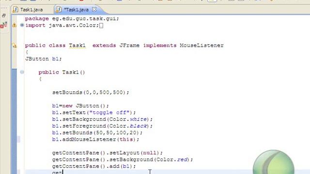 Game java GuI tasks by part6 Java Passion GUI 6 تعلم الجافا واجهات عمليا смотреть онлайн
