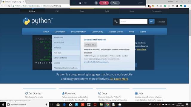 Installing Python смотреть онлайн